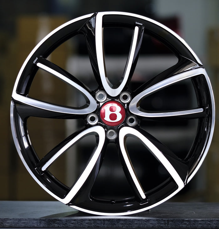 21 INCH BENTLEY CONTINENTAL GT FLYING SPUR FORGED WHEELS