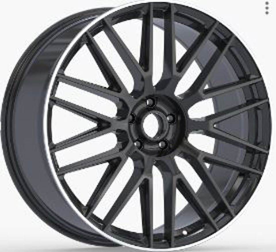 22 Inch Mercedes Staggered S580 S560 S550 S500 Wheels S Class Wheels