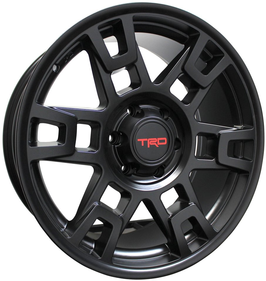 17 Inch Toyota TRD PRO Style Rims Fit 4Runner FJ Cruiser Tacoma SEMA Wheels