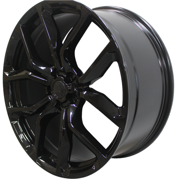22 Inch Rims fit Range Rover Sport SVR HSE Full Size SVR Style Gloss ...