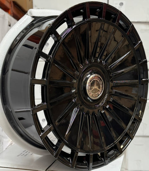 22 Inch Forged Rims Fit Mercedes S580 S560 S600 S500 S550 S63 S400 S450 ...