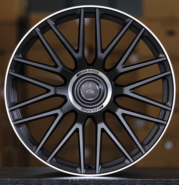 23" Inch Monoblock Forged Rims Fit Mercedes GLS600 GLS580 GLS550 GLS500 450 GLE Style Wheels