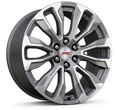 24 INCH GMC/CHEVY RIMS SIERRA DENALI YUKON TAHOE SUBURBAN ESCALADE LTZ GUNMETAL TRAIL BOSS WHEELS