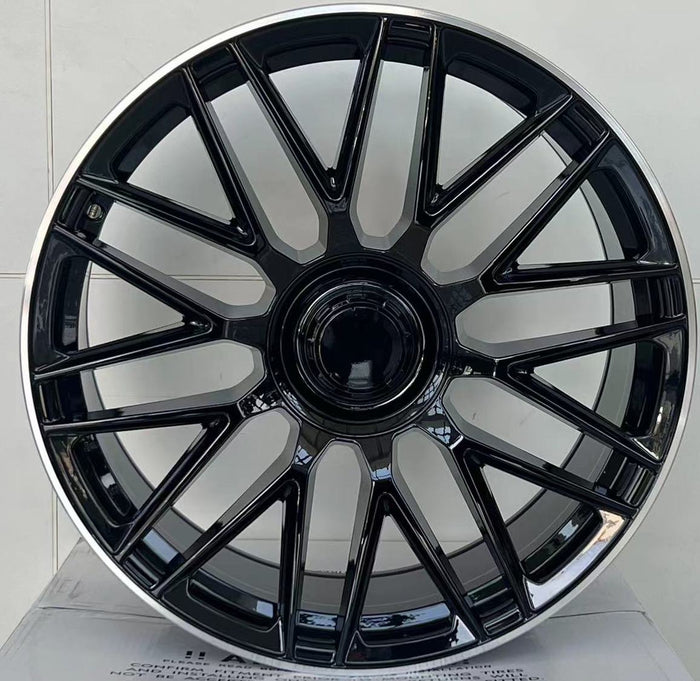 22 Inch Mercedes Staggered S580 S560 S550 S500 Wheels S Class Wheels