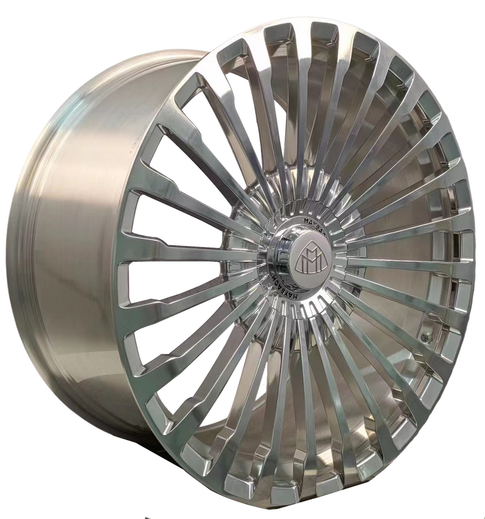 23 Inch Polished Rims Fit Mercedes GLS GLE Style Wheels | Elite Custom Rims