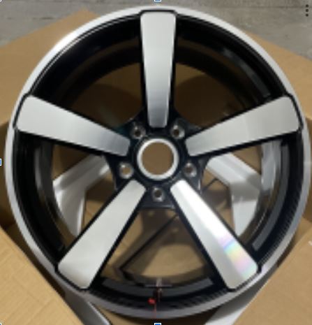 21  Inch Rims Fits Porsche Cayenne Turbo S GTS Base 2019 Forged Gloss Black Machined Face Wheels