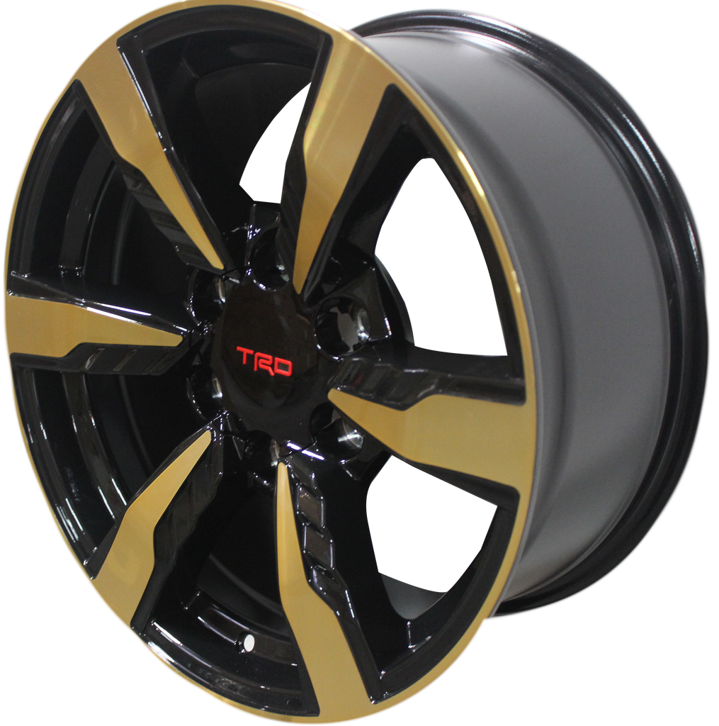20 Inch Toyota TRD Style Rims Fits 4Runner FJ Cruiser Tacoma Gold Wheels