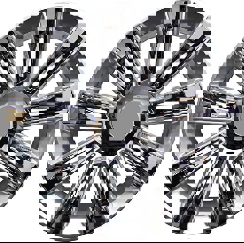 24" INCH ESCALADE RIMS SUV & ESV PLATINUM SIERRA TAHOE YUKON WHEELS SILVER WITH CHROME INSERTS