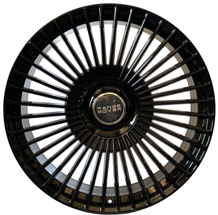 24" Inch Range Rover Rims SV SE HSE Sport Wheels Gloss Black Custom Wheels