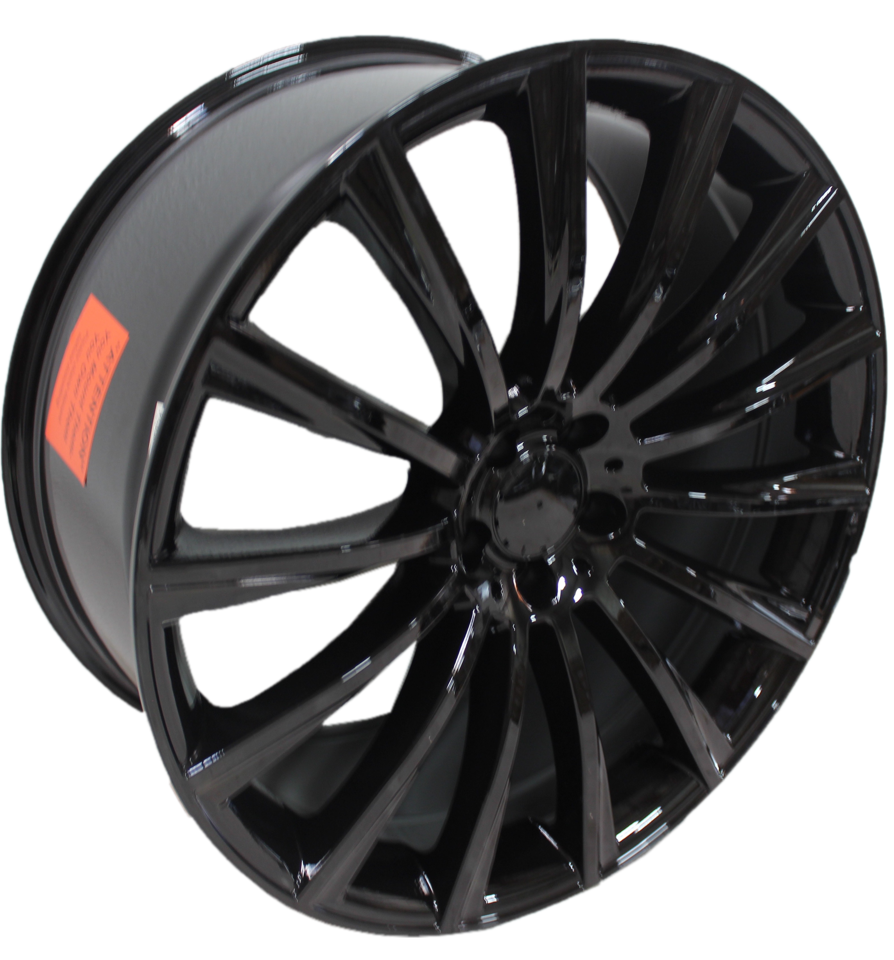20 Inch Rims Fit Mercedes S Class S600 S560 S550 S500 S63 CL Gloss Black Wheels