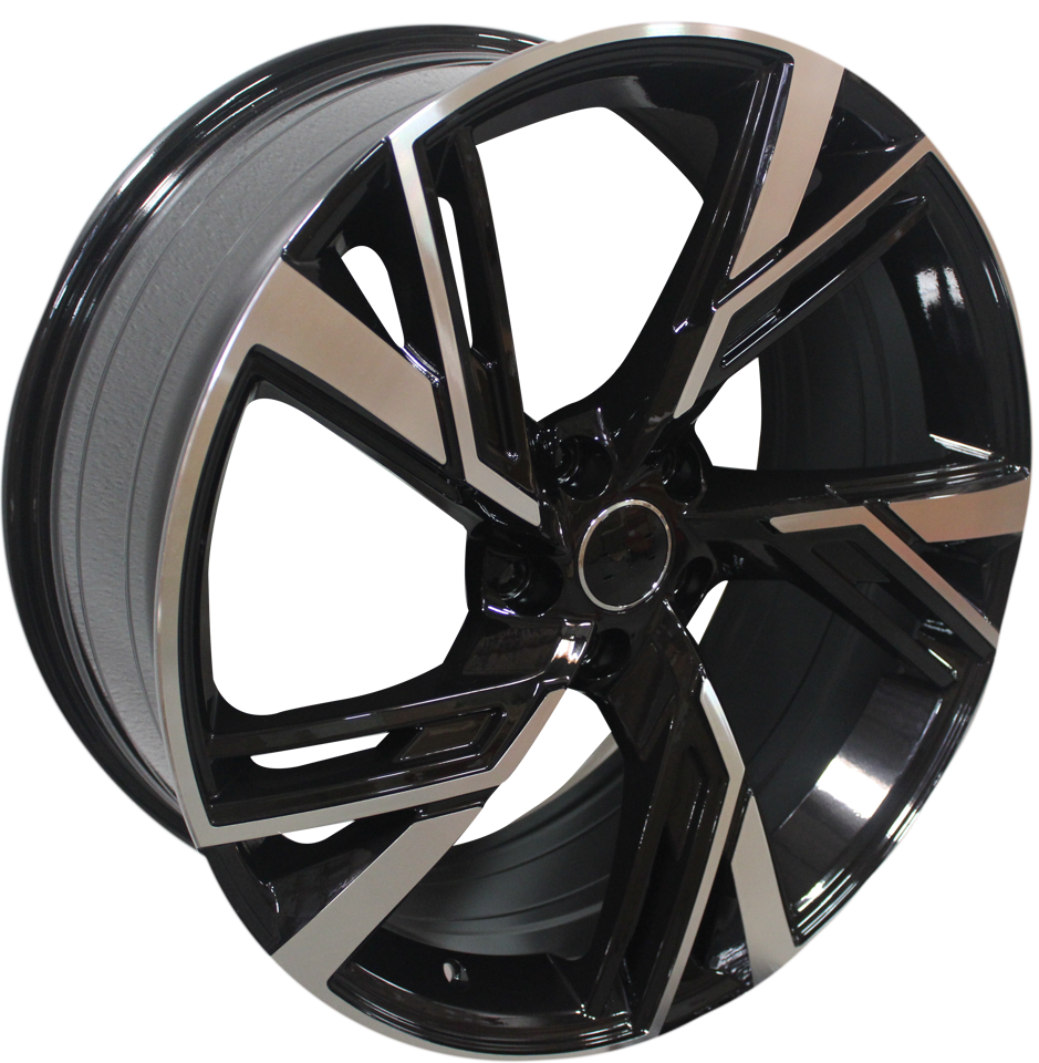 19 Inch Audi RS Style Rims Gunmetal Machined Wheels