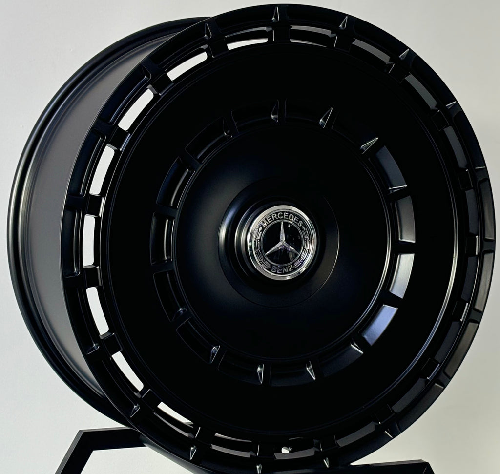 24 Inch Monoblock Rims fit Mercedes G Wagon G550 G65 G63 G55 G500 G400 Style Wheels