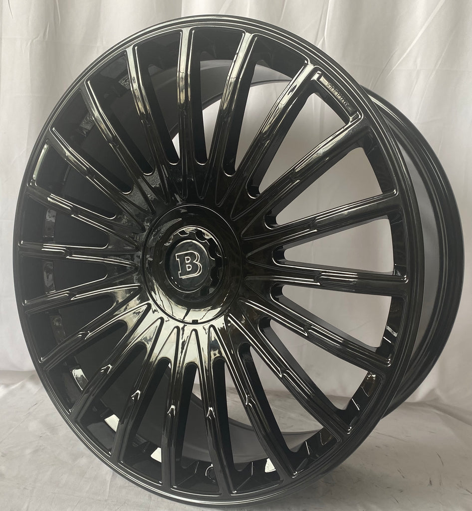 24 Inch Rims Fit Mercedes G Wagon G550 G65 G63 G55 G500 Brabus "PLATINUM" Style Wheels