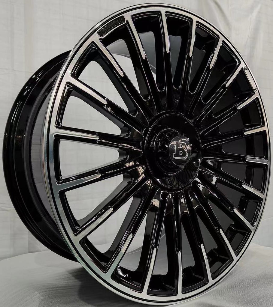 24 Inch Rims Fit Mercedes G Wagon G550 G65 G63 G55 G500 Brabus "PLATINUM" Style Wheels
