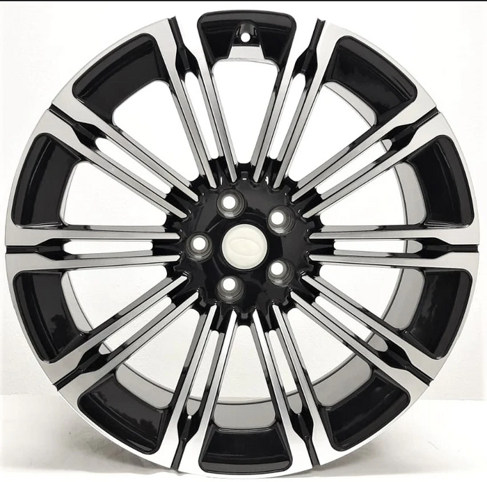 24" Inch Rims Range Rover Autobiography Style Sport LR3 LR4 & HSE Wheels Black Machined