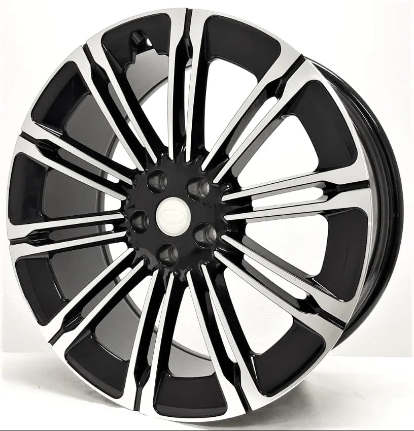 24" Inch Rims Range Rover Autobiography Style Sport LR3 LR4 & HSE Wheels Black Machined