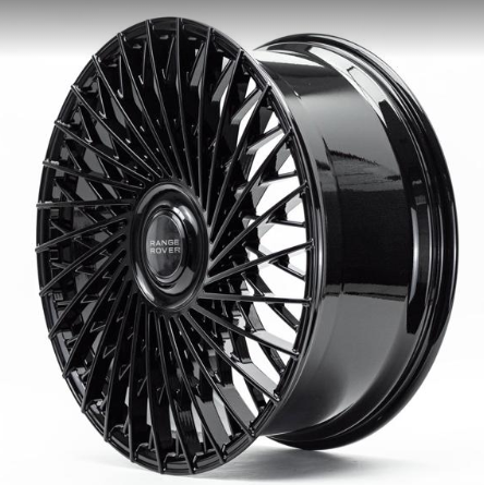 24 Inch Monoblock Forged Black Range Rover Rims HSE & Sport SV P360 P400 P460 Wheels