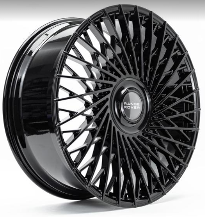 24 Inch Monoblock Forged Black Range Rover Rims HSE & Sport SV P360 P400 P460 Wheels