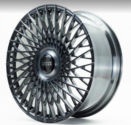 24 Inch Monoblock Forged Gunmetal Range Rover Rims HSE & Sport SV P360 P400 P460 Wheels