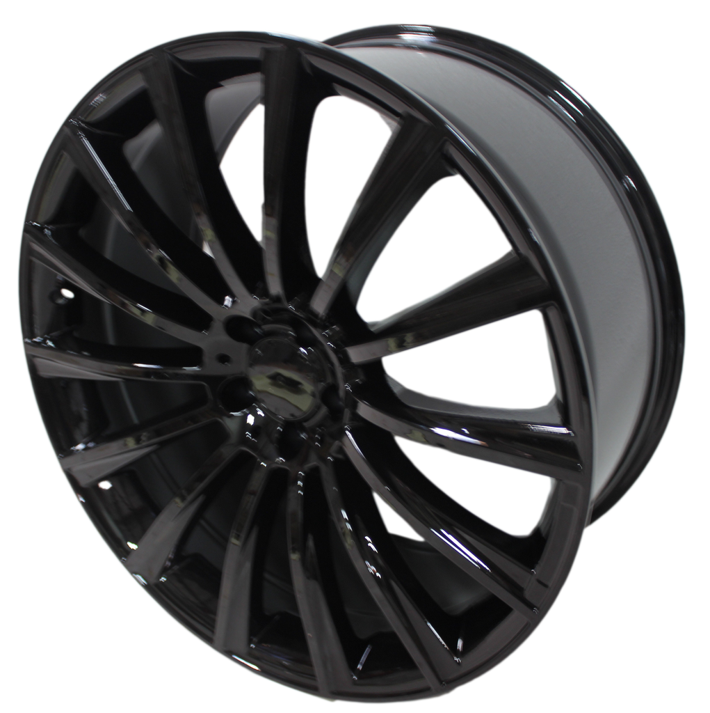 22 Inch Rims Fit Mercedes S600 S500 S550 S63 S400 S450 S350 Rims CL S Class Gloss Black Wheels