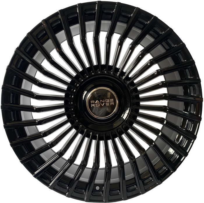 24" Inch 2023 2024 Range Rover Rims SV SE HSE Sport Wheels Gloss Black Custom Wheels