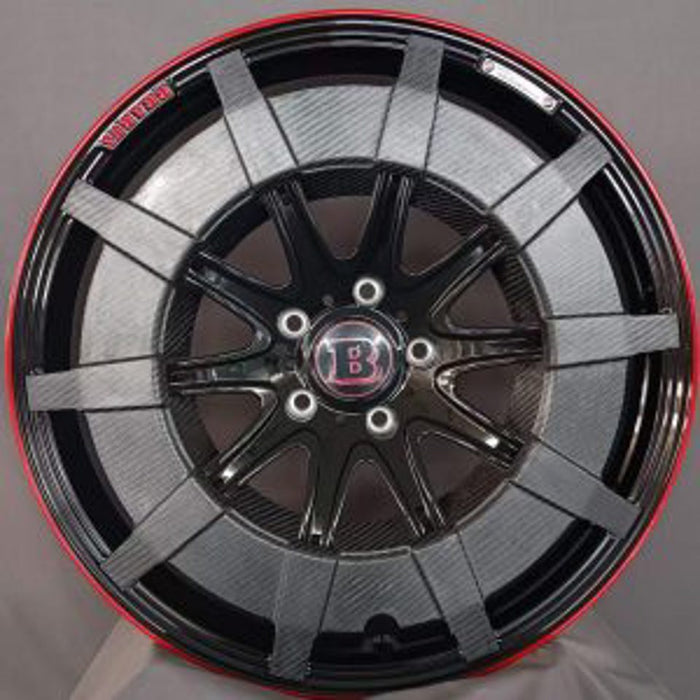 22 Inch Forged Rims Fit Mercedes S580 S600 S500 S550 S63 S400 S450 S350 S Class  BRABUS ROCKET FORGED Style Wheels