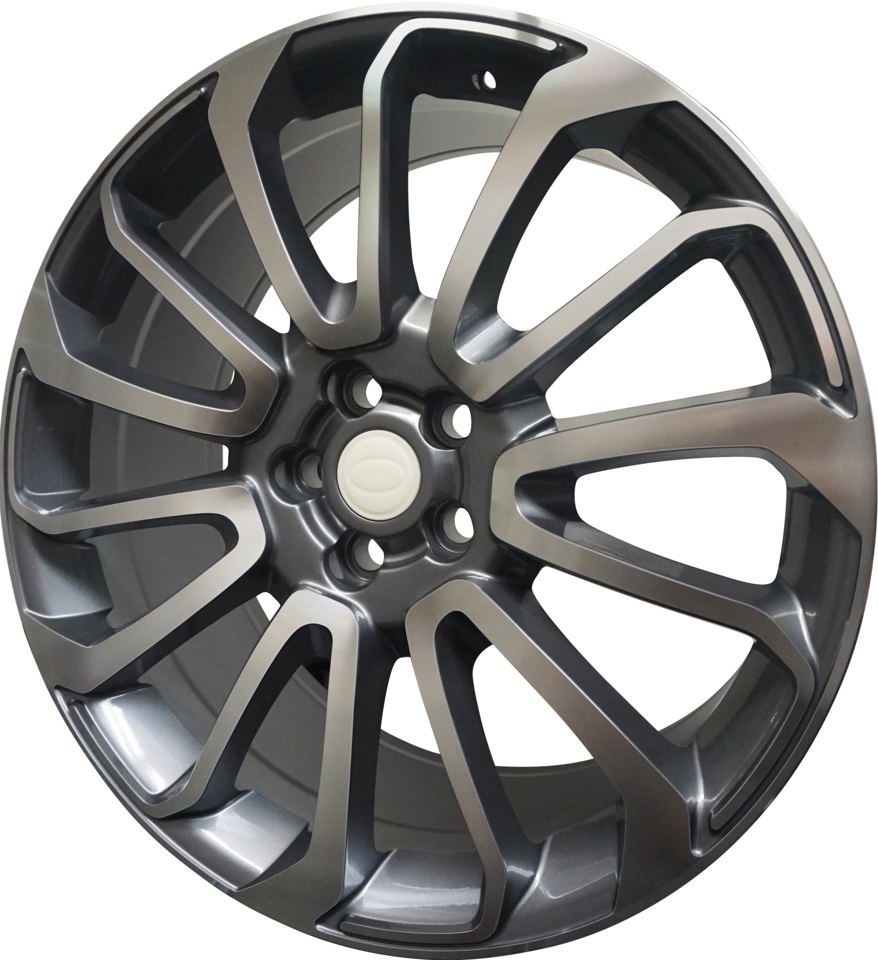 24 Inch Rims Range Rover Autobiography Style Sport LR3 LR4 & HSE Wheels Black Machined Face