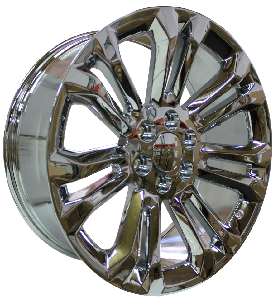 22 Inch GMC/Chevy Tahoe Sierra Denali Wheels Silverado Suburban Yukon Chrome Finish Rims