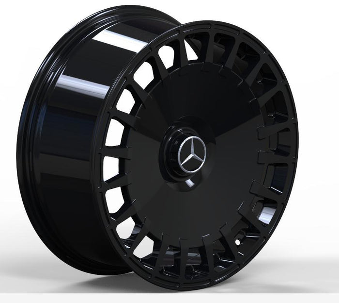 20 Inch Rims Fit Mercedes S65 S63 S580 S600 S500 S550 S450 S Class Style Gloss Black Wheels