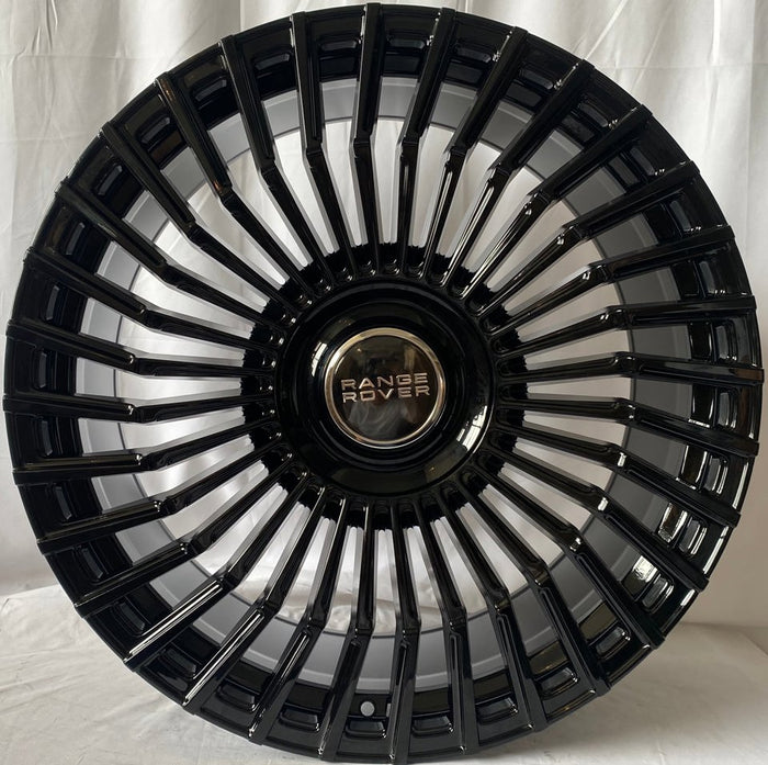 23 Inch Gloss Black Rims Range Rover Autobiography Style HSE &  Sport &  LR3 LR4 Wheels