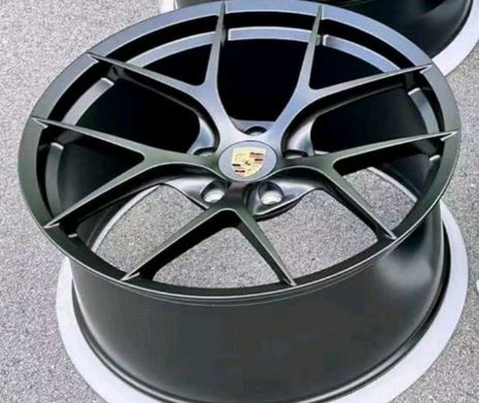 22  Inch Rims Fits Porsche Cayenne Turbo S GTS Base 2019 Forged Gloss Black Wheels
