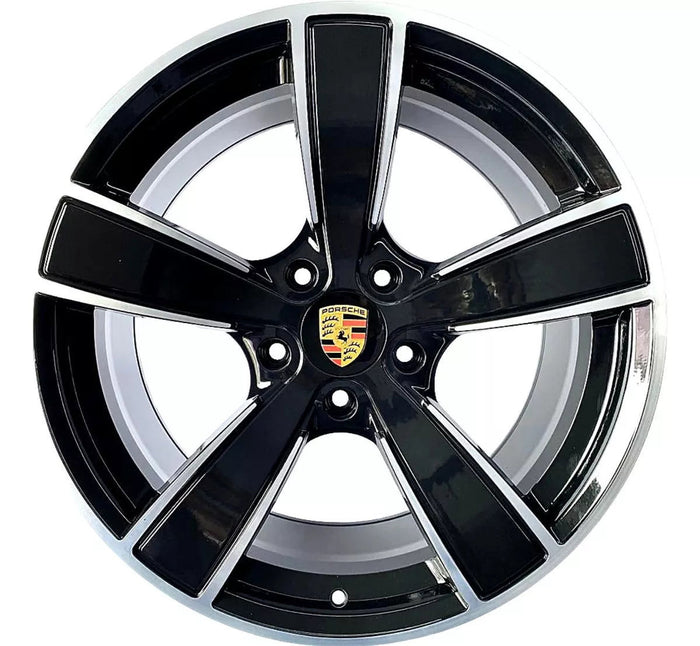 22 Inch Staggered Rims Fits Porsche Cayenne Rims Base S GTS Turbo Wheels