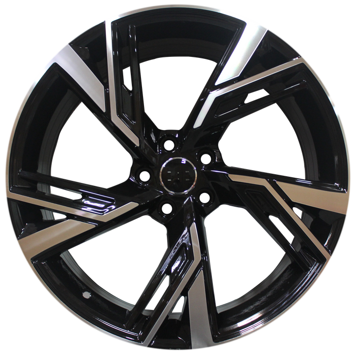 19 Inch Audi RS Style Rims Gunmetal Machined Wheels