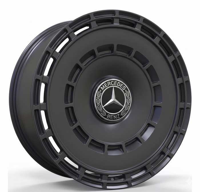 24 Inch Monoblock Rims fit Mercedes G Wagon G580 G550 G65 G63 G55 G500 G400 Style Wheels