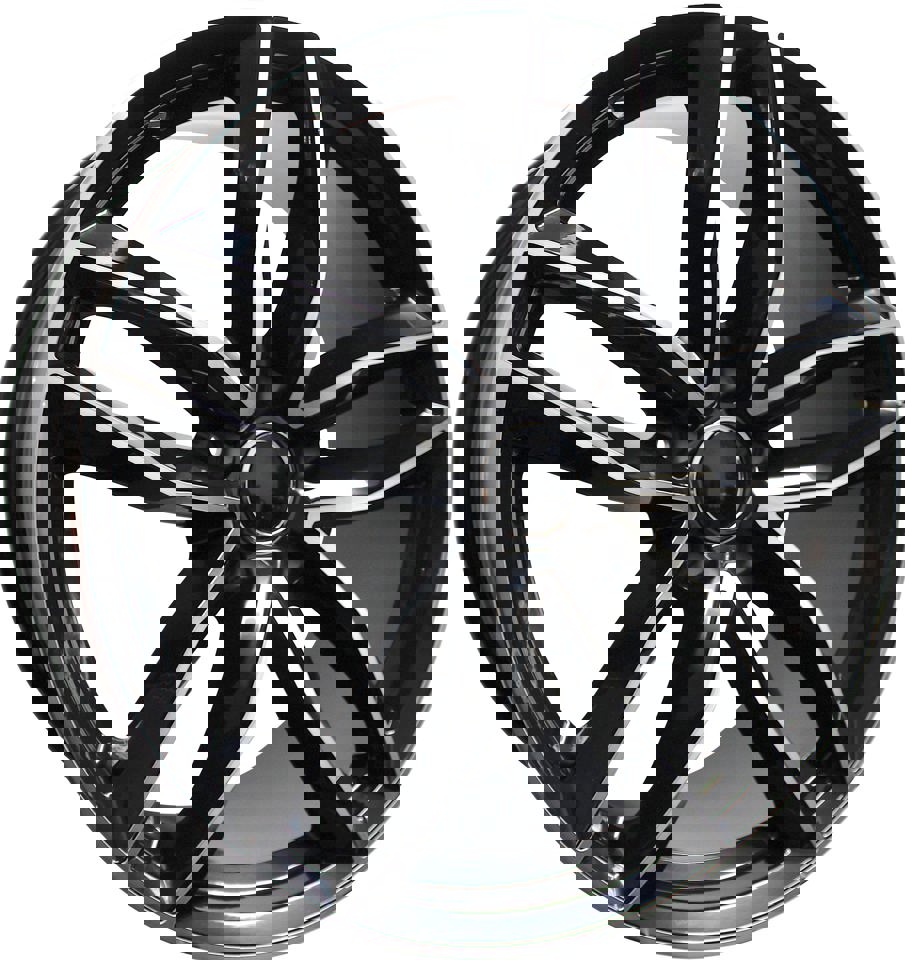20 Inch Audi Rims A4 A5 A6 A7 A8 S4 S5 S6 S7 S8 RS5 RS6 RS7 Black Machined Wheels