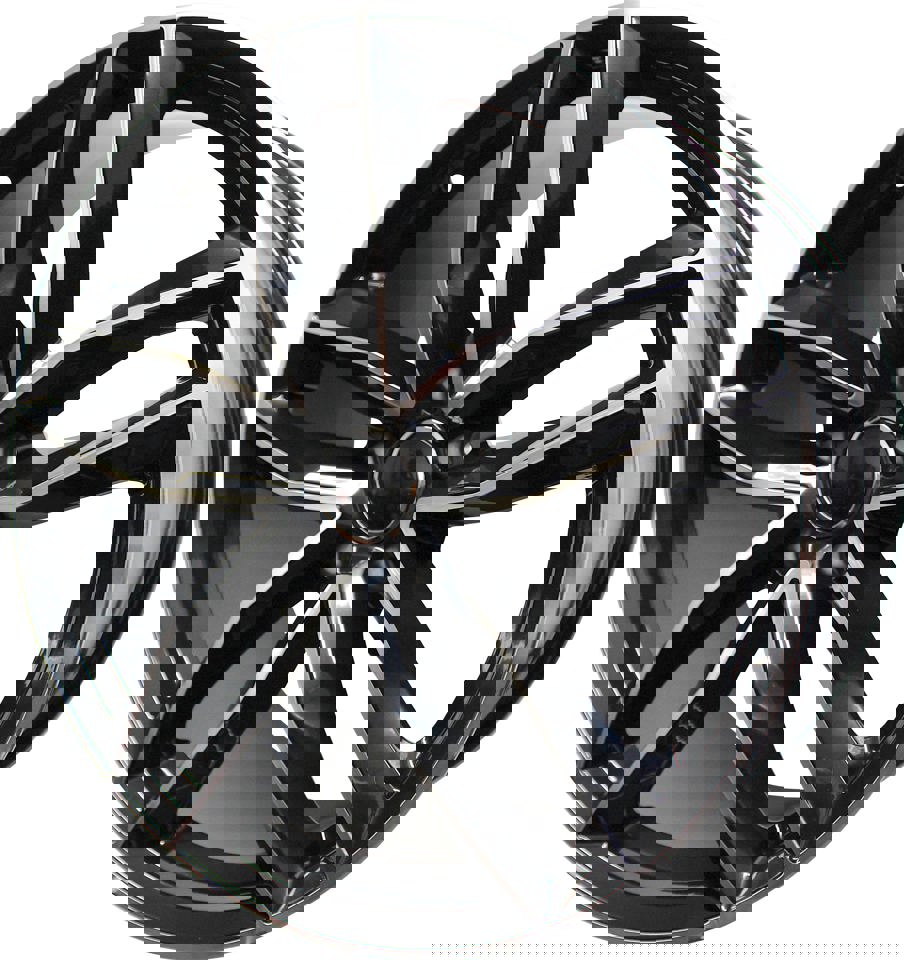 20 Inch Audi Rims A4 A5 A6 A7 A8 S4 S5 S6 S7 S8 RS5 RS6 RS7 Black Machined Wheels