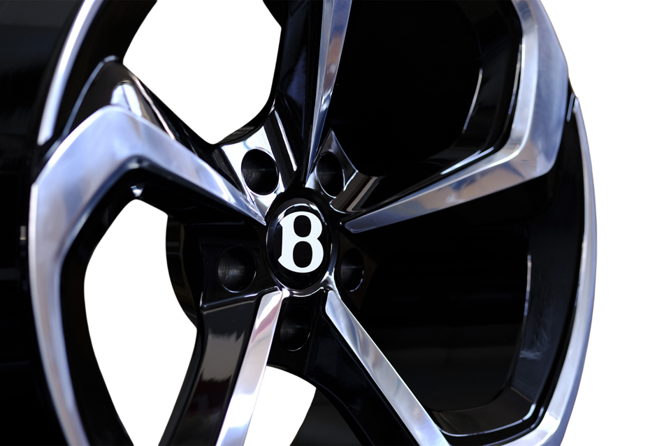 22 Inch Monoblock Forged Rims Bentley Bentayga Gloss Black Polished ...