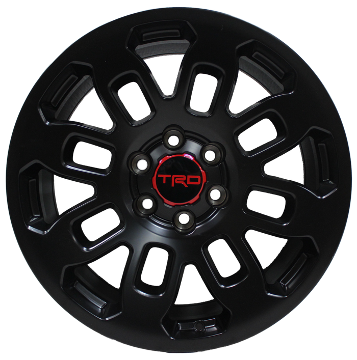 18 INCH TOYOTA TRD PRO STYLE RIMS FITS 4RUNNER FJ CRUISER TACOMA SEMA OFFROAD STYLE WHEELS