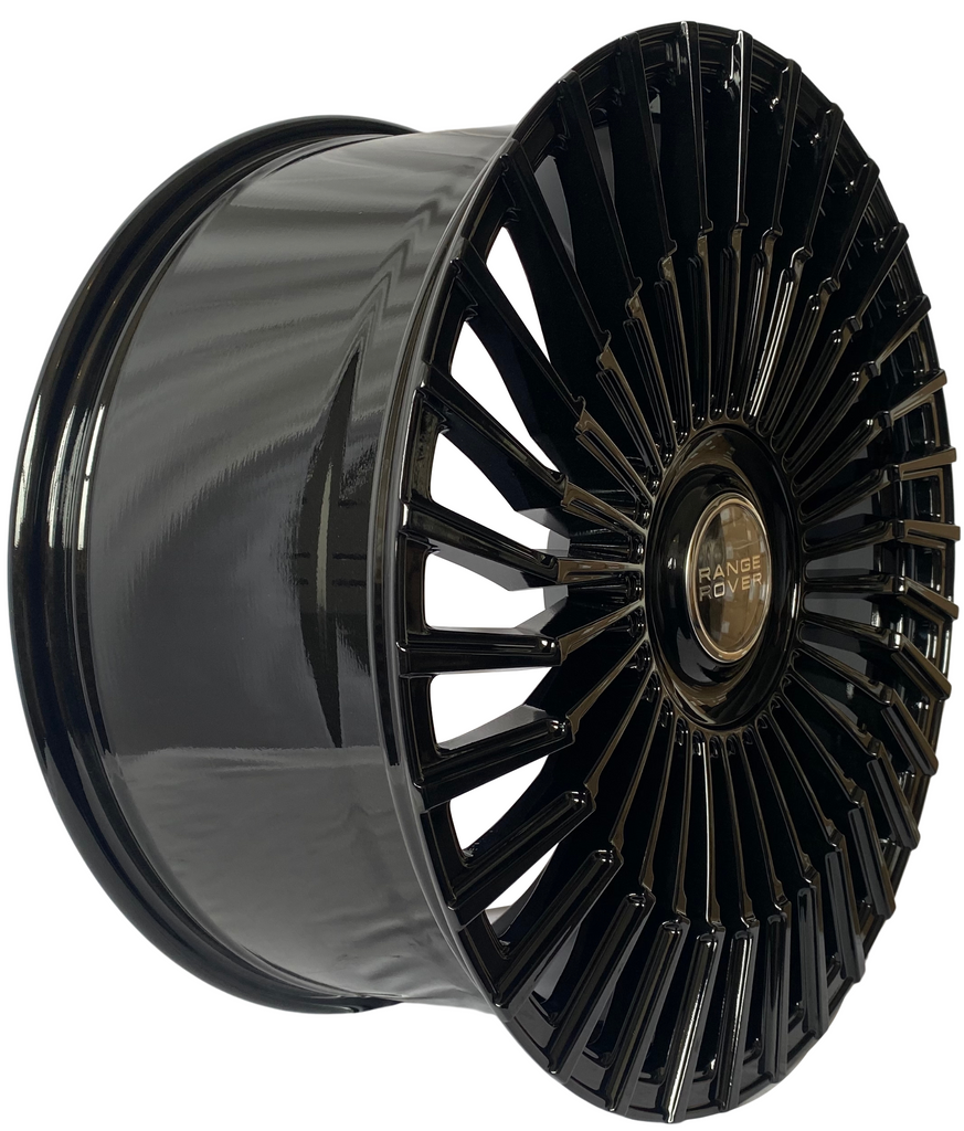 24" Inch 2023 2024 Range Rover Rims SV SE HSE Sport Wheels Gloss Black Custom Wheels