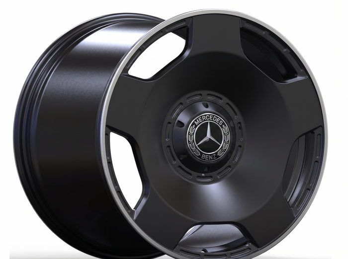 22" Mercedes S CLASS FORGED S600 S580 S560 S550 S500 S450 S400 Custom Hammer Black Wheels