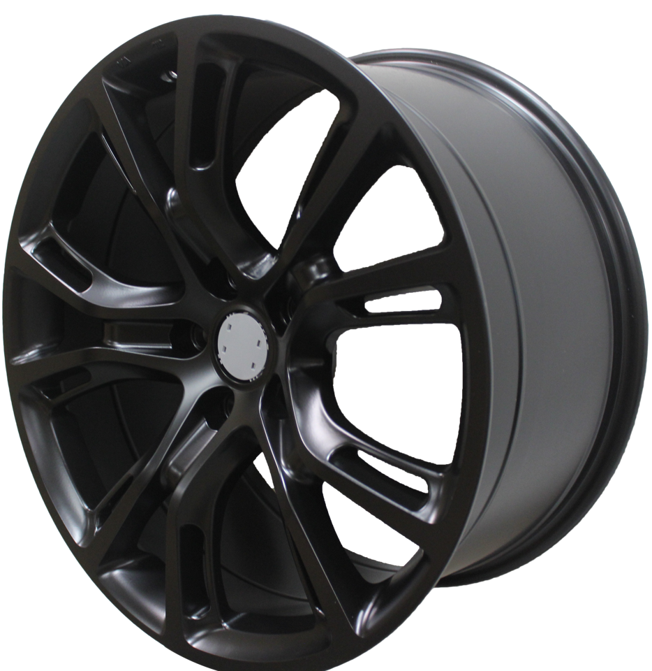22 Inch Jeep SRT Hellcat Grand Cherokee Laredo Gloss Black Wheels