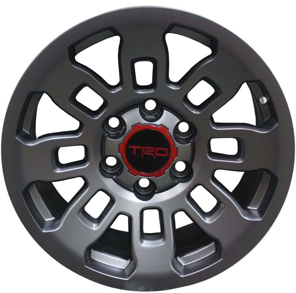 17 Inch Toyota TRD PRO Style Rims Fits 4Runner FJ Cruiser Tacoma SEMA Offroad Style Wheels