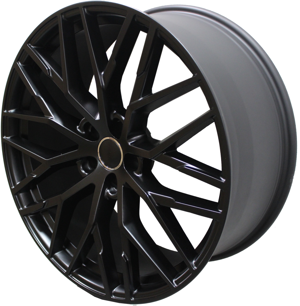 20 Inch Rims Audi S Line R8 Style A4 S4 A5 S5 A6 S6 A7 S7 Q3 Q5 SQ5 Mesh R8 Satin Black Wheels