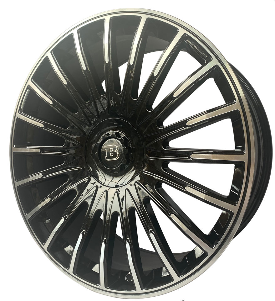 22 Inch Forged Rims Fit Mercedes G Wagon G550 G65 G63 G55 G500 Brabus "PLATINUM" Style Wheels