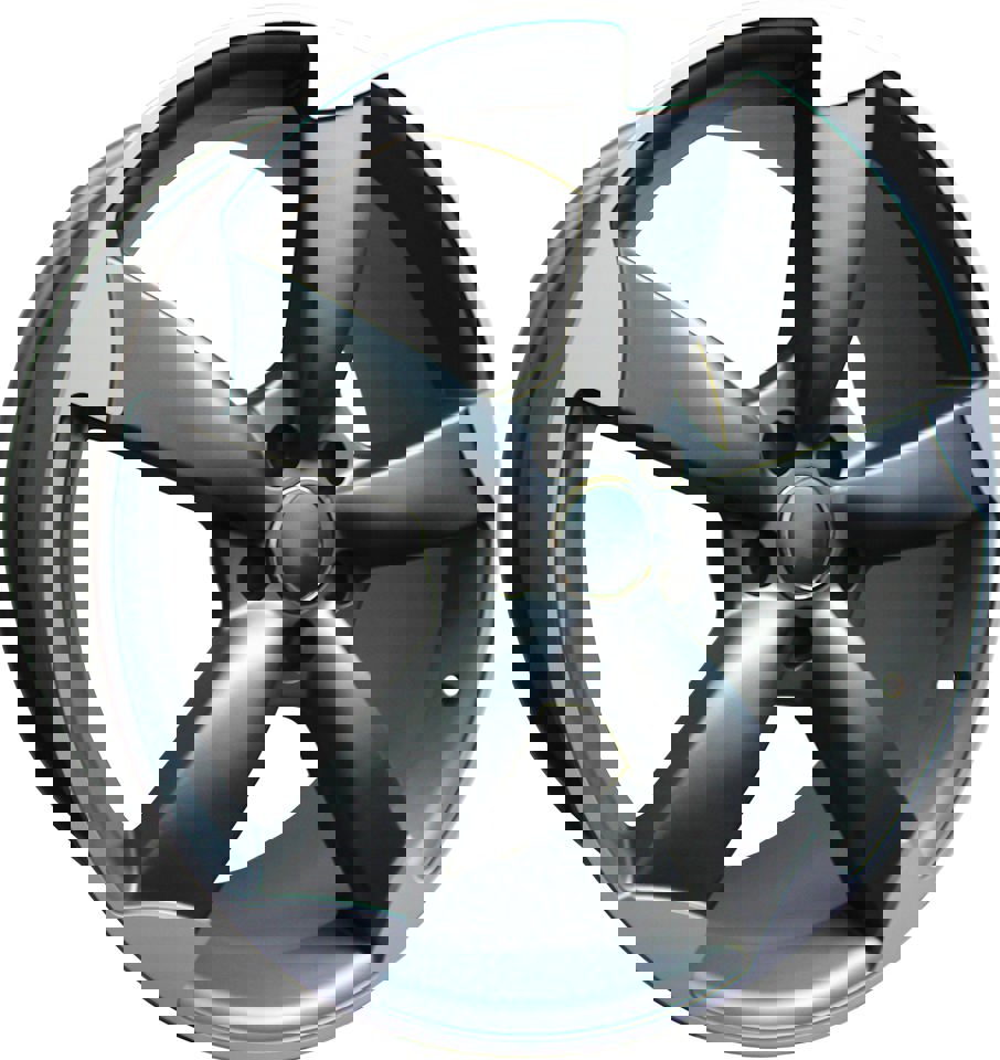 18 Inch Audi Rims A3 A4 A5 A6 A7 A8 S3 S4 S5 S6 S7 S8 RS5 RS6 RS7 Gunmetal Machined Tips Wheels