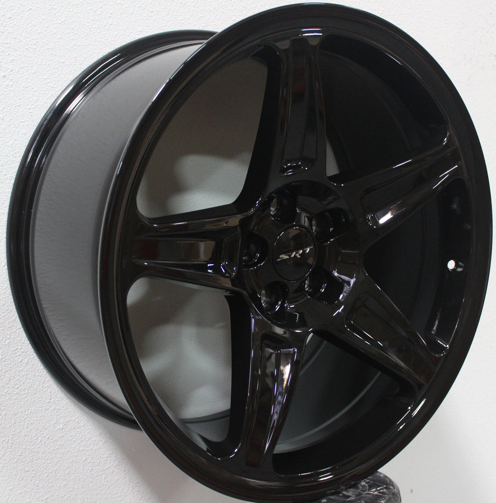 22" Inch Dodge Wheels Charger Challenger Magnum Hellcat SRT Gloss Black Demon Rims