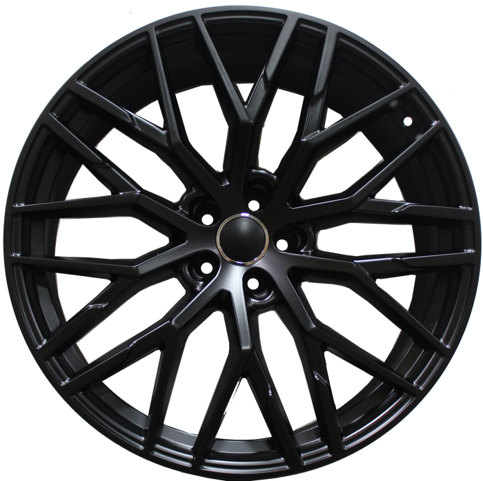 20 Inch Rims Audi S Line R8 Style A4 S4 A5 S5 A6 S6 A7 S7 Q3 Q5 SQ5 Mesh R8 Satin Black Wheels