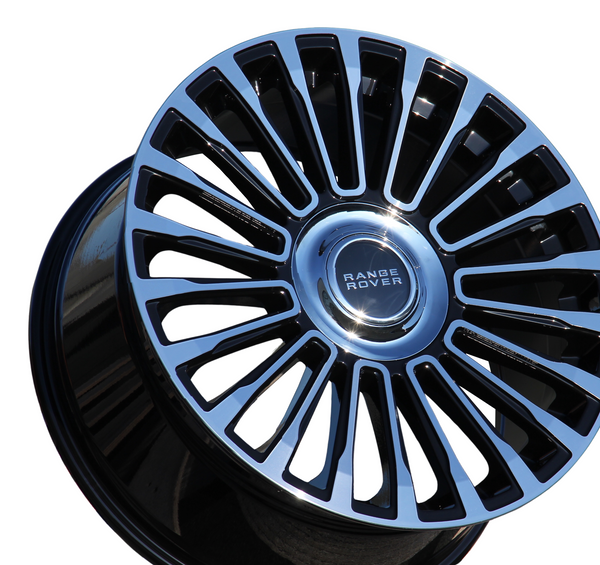 22 Inch Rims Range Rover HSE Sport SVR LR3 LR4 & HSE Wheels Black ...