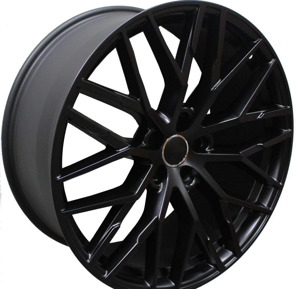 20 Inch Rims Audi S Line R8 Style A4 S4 A5 S5 A6 S6 A7 S7 Q3 Q5 SQ5 Mesh R8 Satin Black Wheels