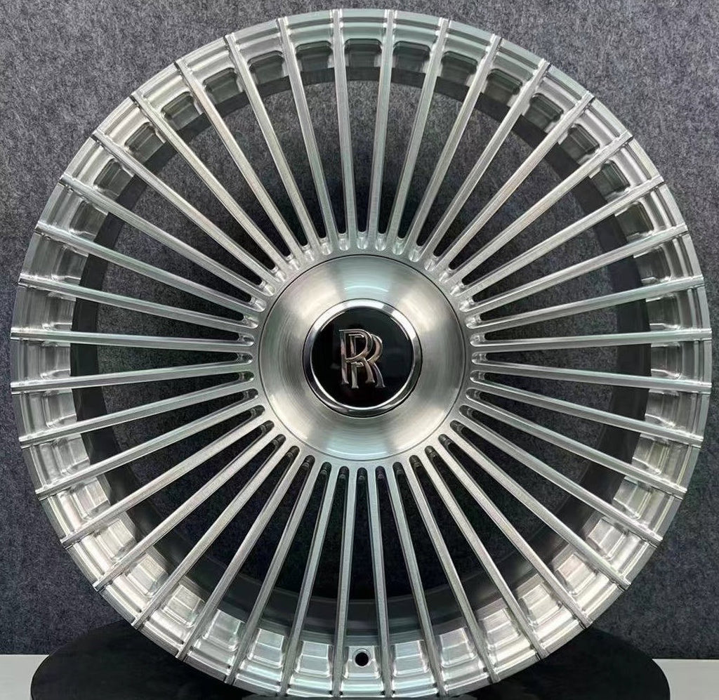 24" INCH ROLLS ROYCE GHOST CULLINAN PHANTOM FORGED CUSTOM WHEELS